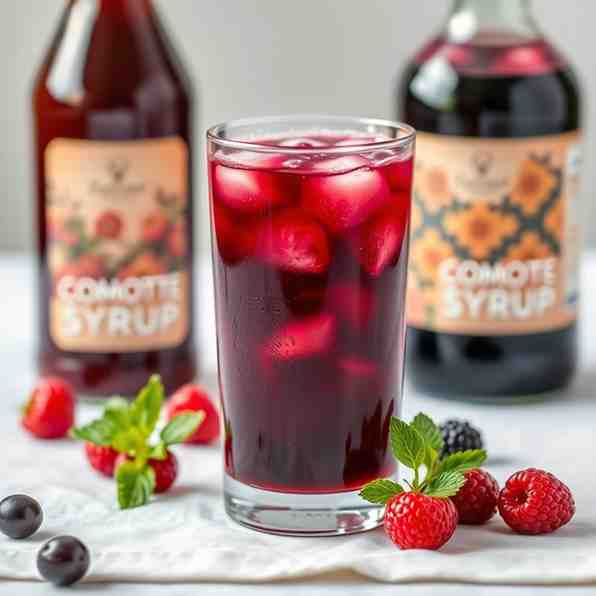 Mixed Berry Syrup & Kompot - Refreshing Drink + Easy Compote